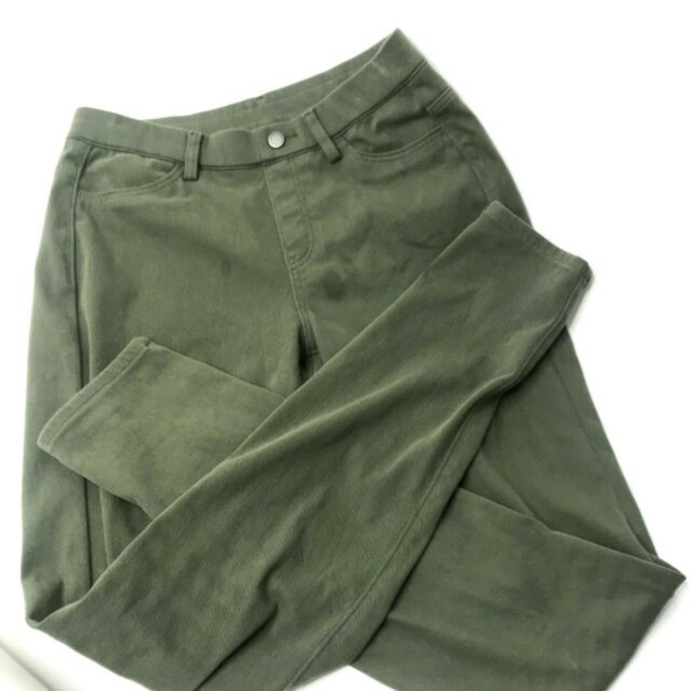 Forest Green Uniqlo Jeggings